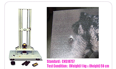 數位釉料影像磁磚製作系統-百格刀試驗報告